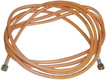 Gasslang 5 m met G3/8" linkse aansluitingen voor PB-fles