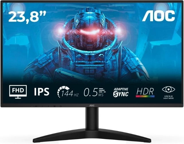 Monitor 23,8" IPS 144 Hz met HDMI en DisplayPort