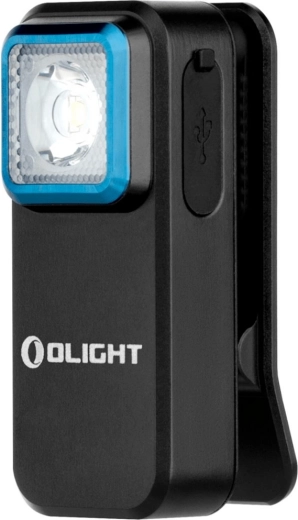 Olight Oclip zwarte oplaadbare cliplamp