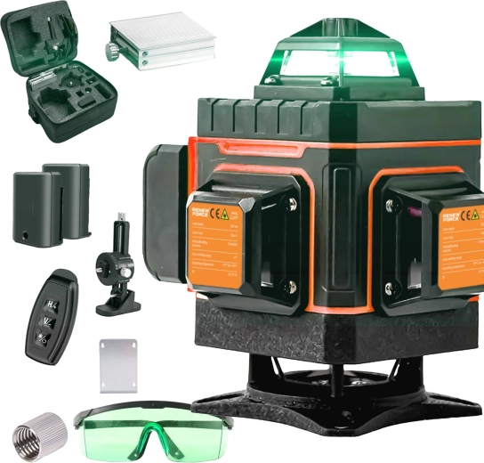 Laser kruislijnwaterpas Renew Force LL47P 4D - 1 stuk