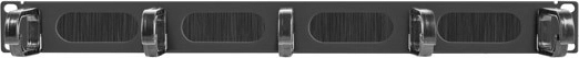 Kabelorganizer voor 19" rack 1U type B zwart