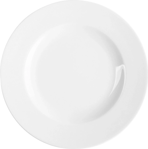 MariaPaula Klassiek wit plat bord 17 cm