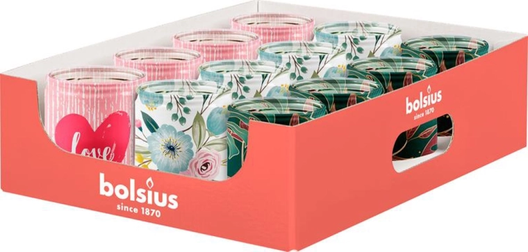 Geurkaars in glas – mix van 3 geuren