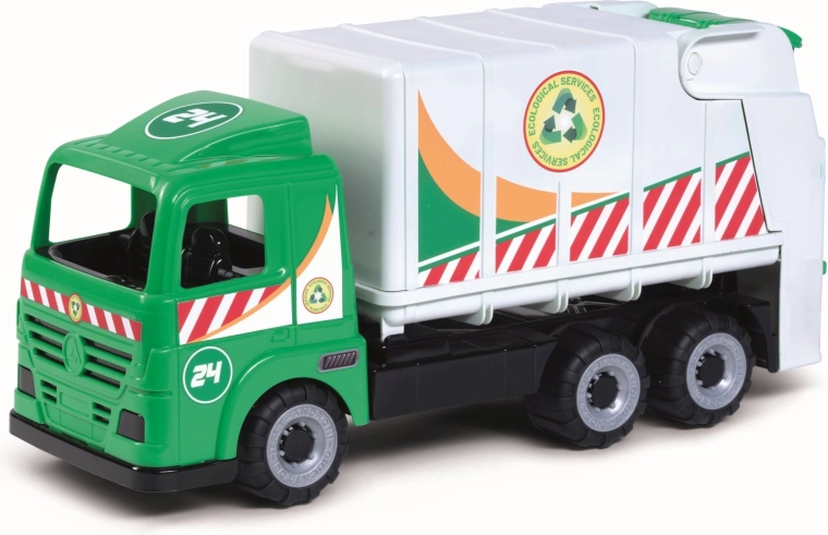 Androni vuilniswagen Heavy Trucks met rubberen wielen 50 cm
