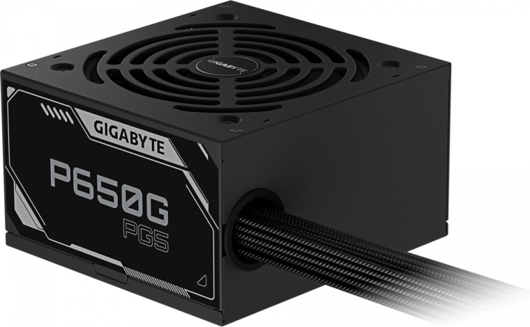 Gigabyte P650G 650W ATX-voeding met hydraulische 120mm ventilator, ATX 3.1 en PCIe 5.0