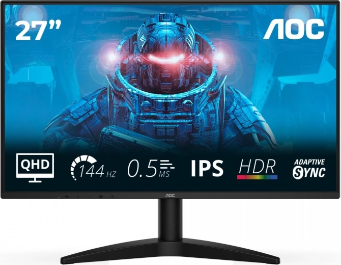 Monitor 27" IPS 144 Hz met HDMI en DisplayPort