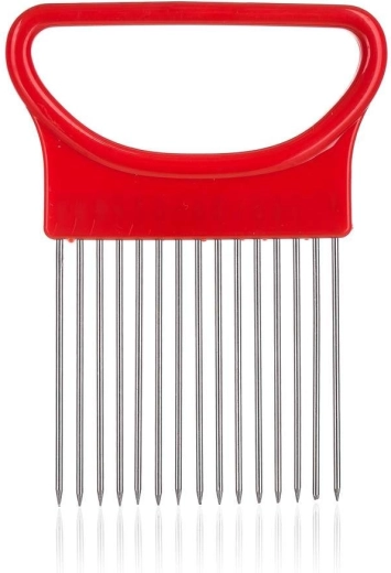 Culinaria uienhouder voor snijden - rood