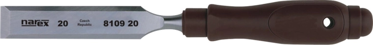 Plat beitel met kunststof handvat 20 mm