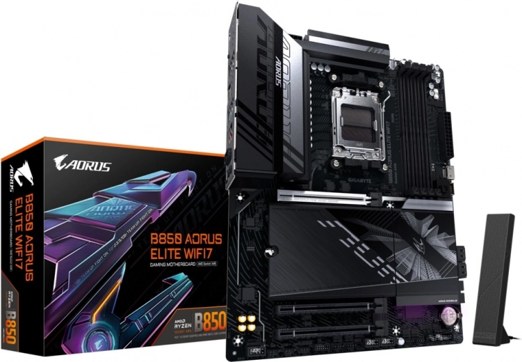 AORUS moederbord voor AM5 met wifi 7