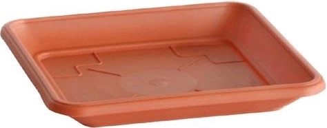 Vierkante onderschotel voor bloempot 34 × 34 cm