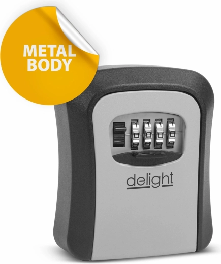 Metalen sleutelkluis met cijferslot