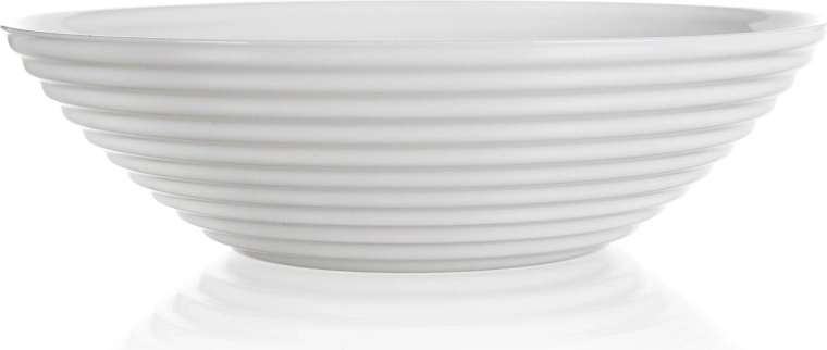 Glazen soepkom 20 cm HARENA wit