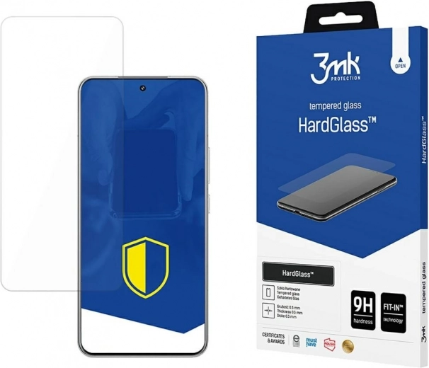 Gehard glas HardGlass voor Xiaomi 15, hardheid 9H