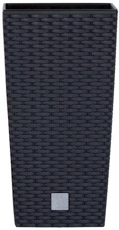 Bloempot omhulsel Rato Square antraciet 32,5 × 32,5 × 61 cm, 21/49 l