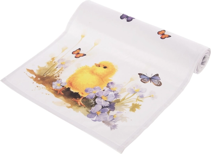 Katoenen tafelloper JARO 160 × 30 cm