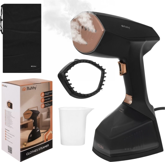 Kledingstomer Ruhhy Velira 2000 W, zwart
