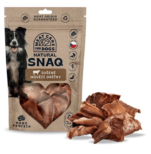 Meat Care Natural Snaq gedroogde runderpens 100 g