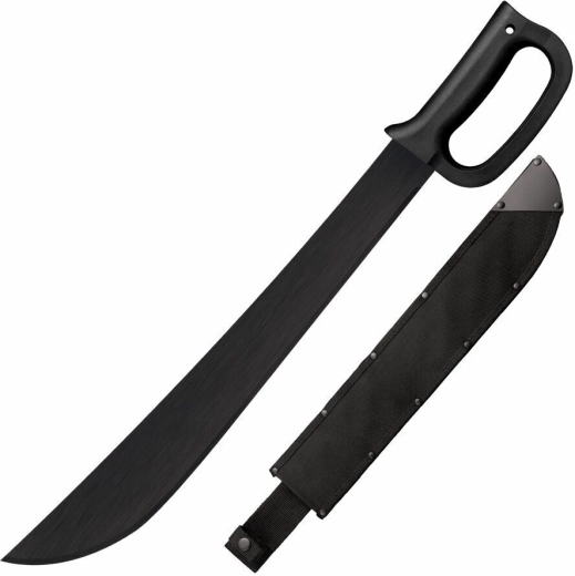Machete Cold Steel Latin D-Guard met Cor-Ex schede, zwart