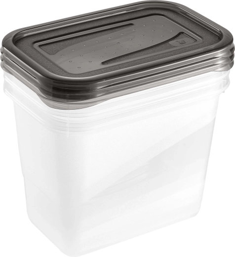 Keeeper Fresh & Freeze voedseldoos 1 l, 3 stuks