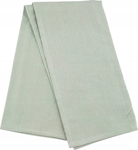 Keukendoek van katoen 45 × 60 cm, saliegroen (lichtgroen)