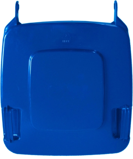 Vervangend deksel voor container 120 l blauw