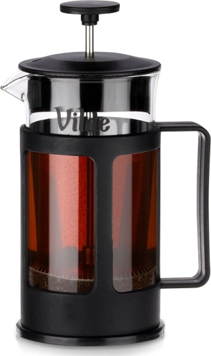 Glazen French press voor koffie en thee 350 ml