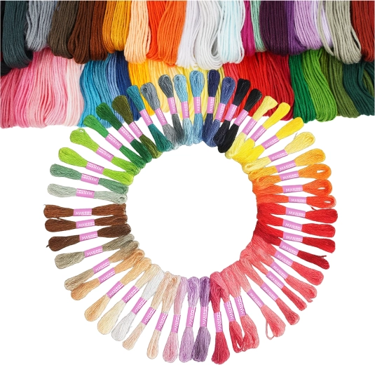 Borduurgaren MAALEO, set 50 kleuren