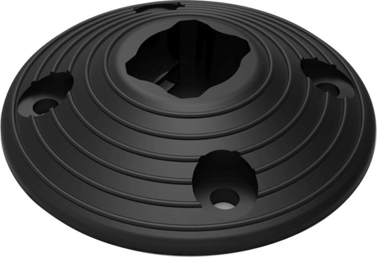 Ronde afneembare basis voor flexibele afbakeningspaal, ABS, diameter 200 × 50 mm