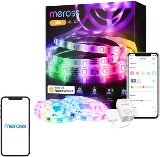 Slimme LED-lichtstrip MEROSS MSL320 met Apple HomeKit-ondersteuning