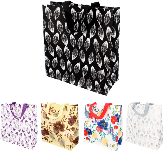 Boodschappentas 14 l van gelamineerd polypropyleen