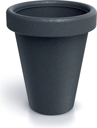 Kunststof bloempot Origina 39 cm antraciet