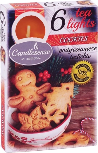 Geurende theelichtjes Grootmoeders keuken, 6 stuks