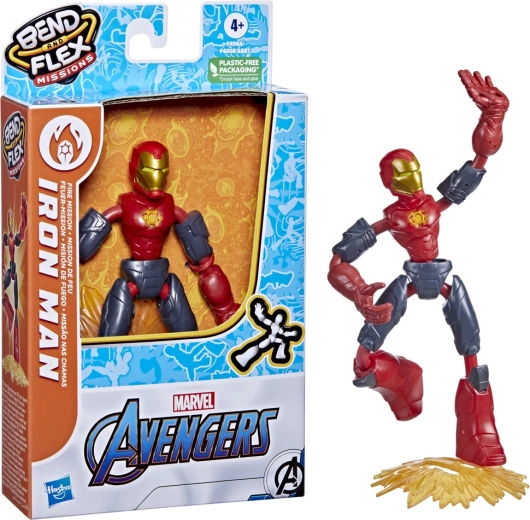 Avengers Bend and Flex buigzame actiefiguur 15 cm
