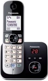 Panasonic draadloze DECT-telefoon KX-TG6821 zwart