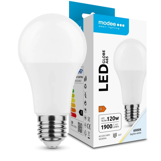 LED-lamp Modee Lighting Globe A65 18,5 W E27 koel wit 1900 lm
