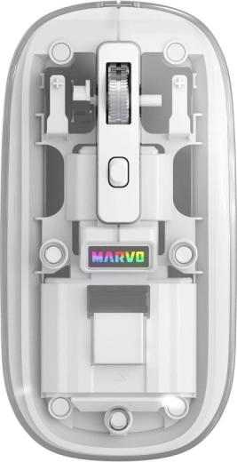 Draadloze kantoormuis Marvo Prism B10 wit
