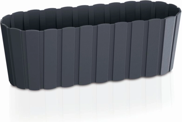 Kunststof balkonbak Boardee Case 38,3 cm antraciet