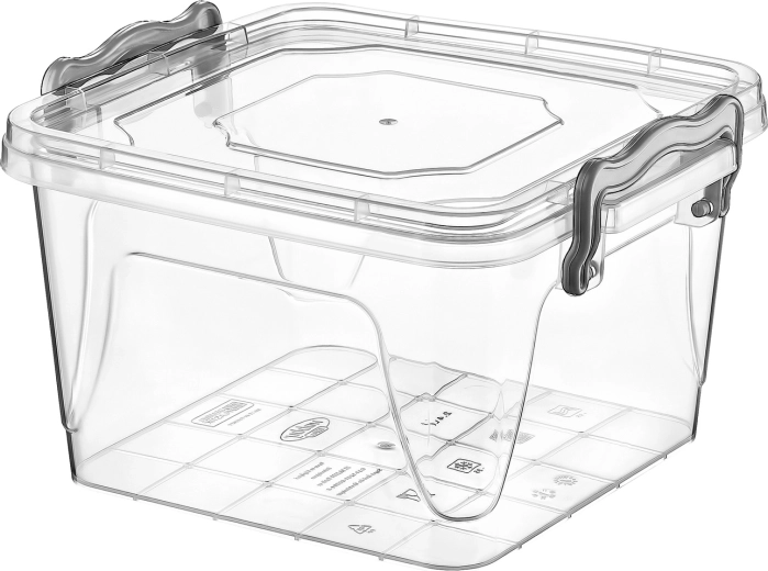 Multi Box voedselcontainer 2,4 l met clips