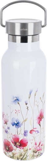 RVS-thermofles 0,56 l Bloemen
