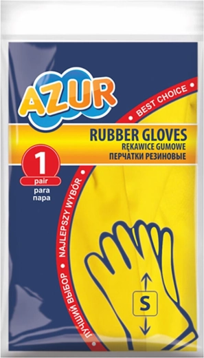 AZUR rubberen schoonmaakhandschoenen maat S