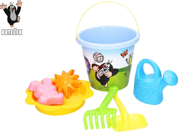 Zandset Molletje groot 3,5 l blauw