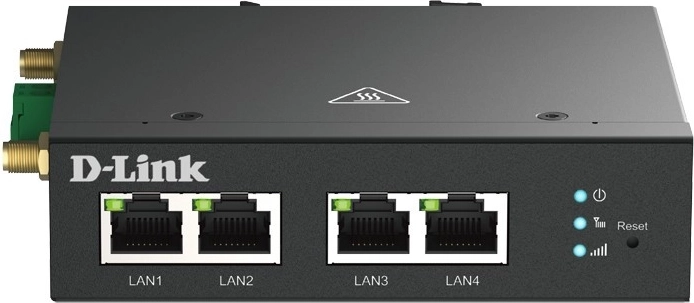 industriële 4g lte‑modem dwm-314-t met multi-connect en 4× fast ethernet