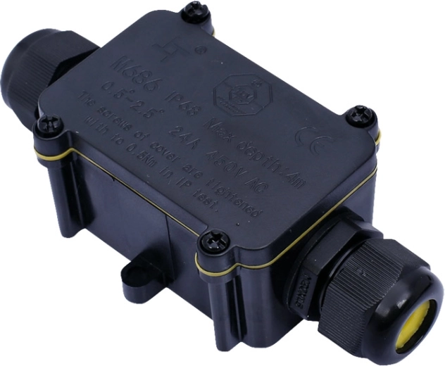 Solight waterdichte verbindingsdoos IP68 voor kabels van 4–11 mm