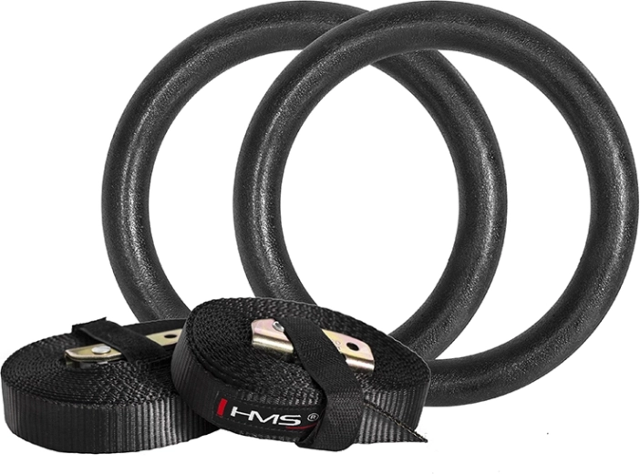 HMS TX05 gymnastiekringen met verstelbare riemen