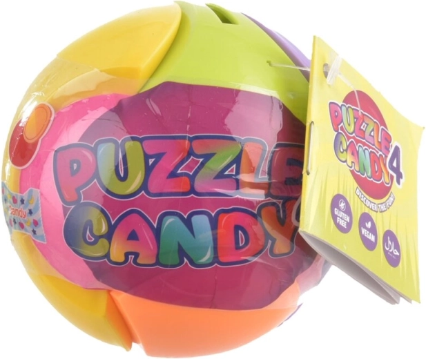 Snoepjes in een puzzelbal met speelgoedje 15 g