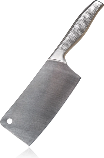 Vleeshakmes van roestvrij staal METALLIC 29 cm