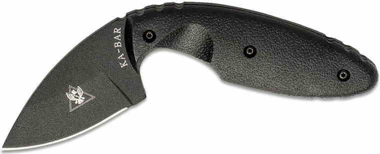 KA-BAR TDI Original tactisch mes 5,7 cm, zwart, Zytel, schede
