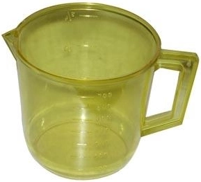 Kom Nádoba voor mixer 0,75 l, kunststof, transparant