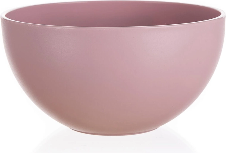 Plastic kom Culinaria 0,53 l roze 12,5 cm