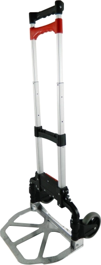 Opvouwbare steekwagen met telescopische handgreep, draagvermogen 68 kg